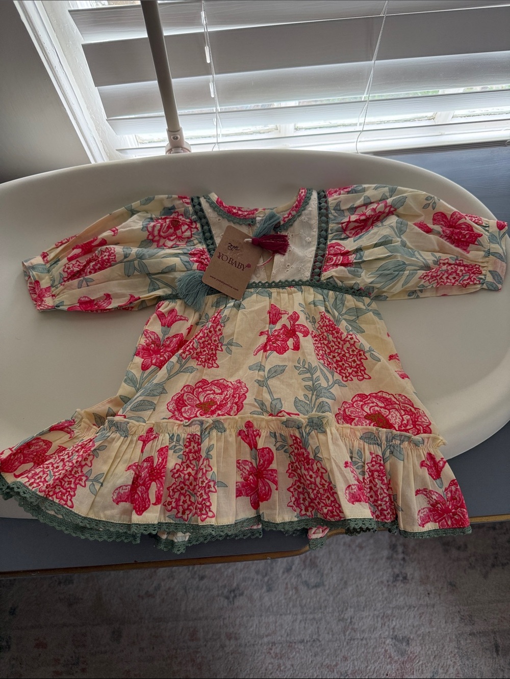 Floral summer dress Baby Girl 3-6 months NWT